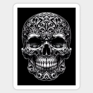 Gothic Skull Sticker